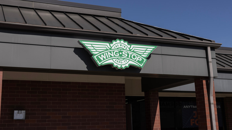 Exterior of a Wingstop restaurant