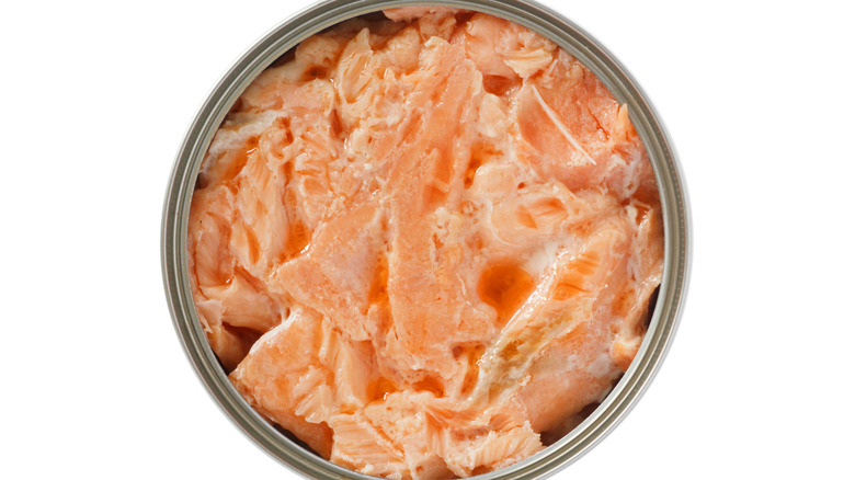 Canned salmon