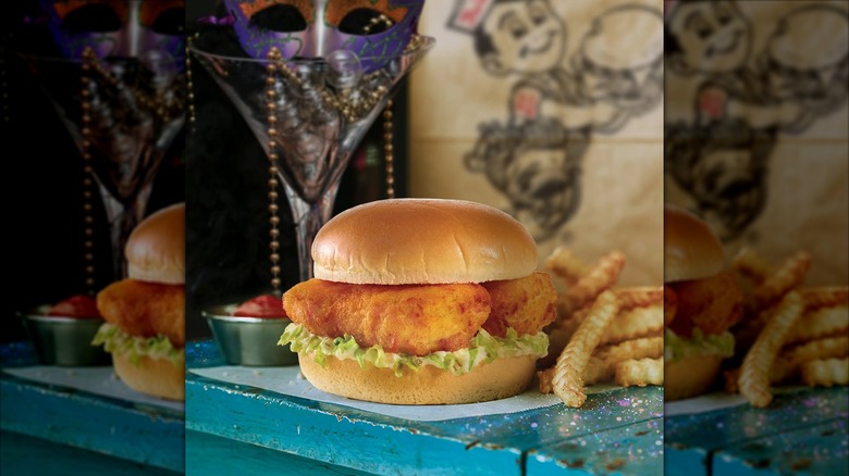 Frisch's Big Boy fish sandwich.