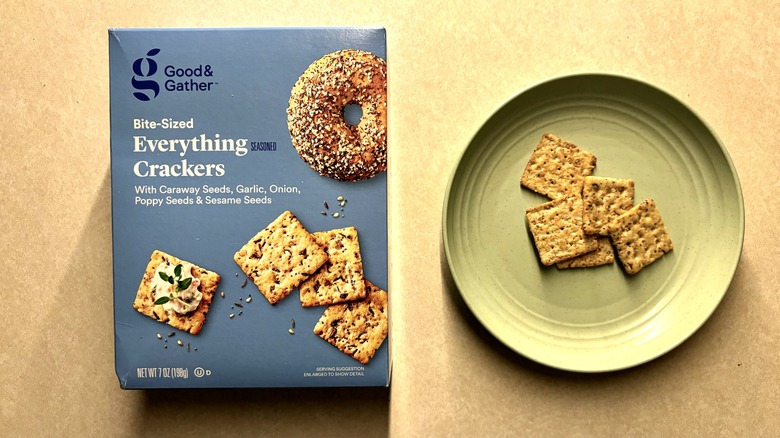 Good & Gather Everything Crackers and box