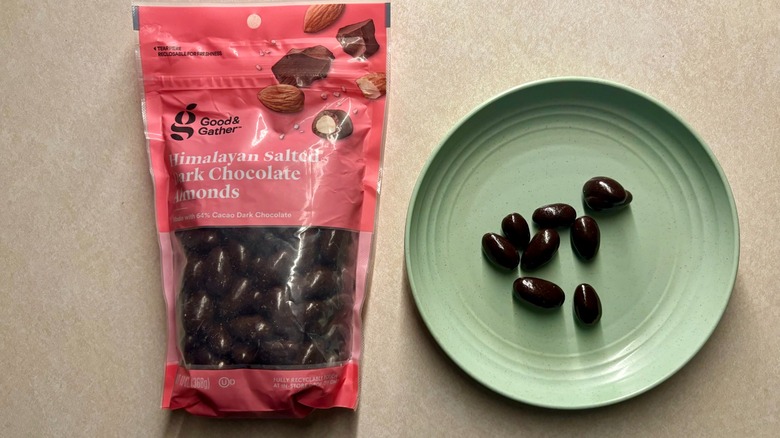 Good & Gather Himalayan Salted Dark Chocolate Almonds