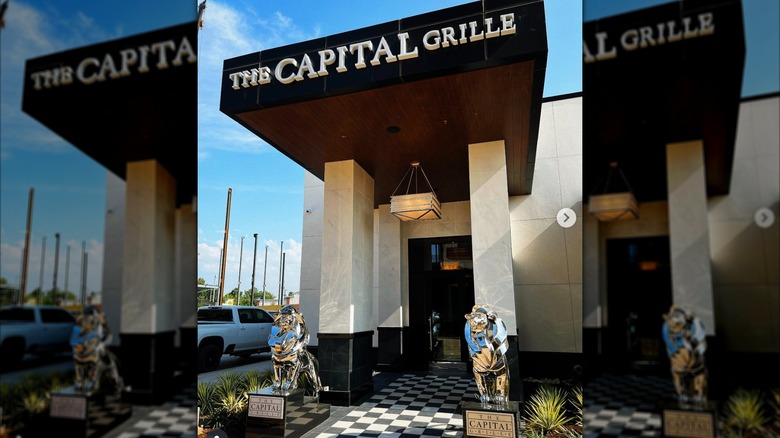 Entrance to The Capital Grille