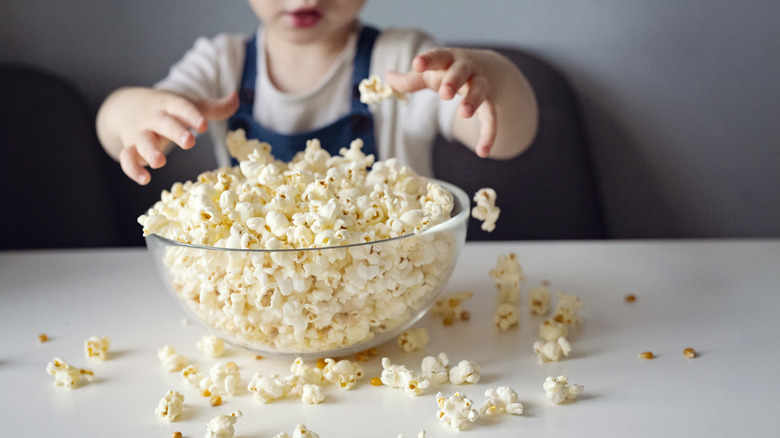 Bowl of popcorn