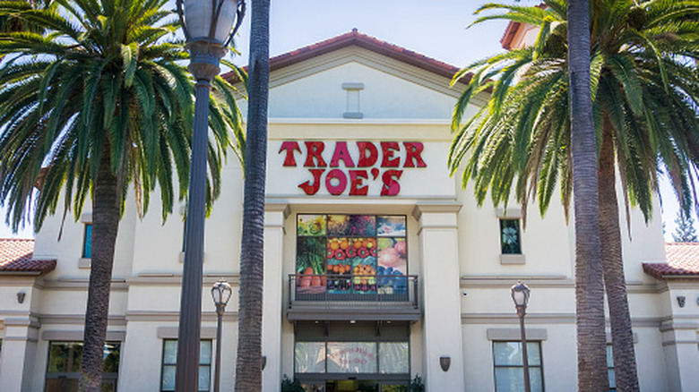 Exterior of a Trader Joe's supermarket