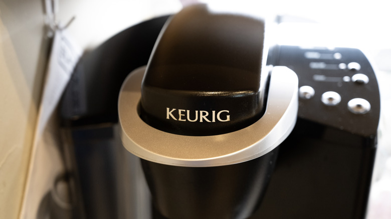 Close up of Keurig