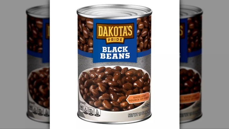 can of Dakota's Pride black beans