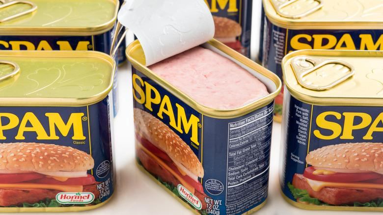 Cans of Spam