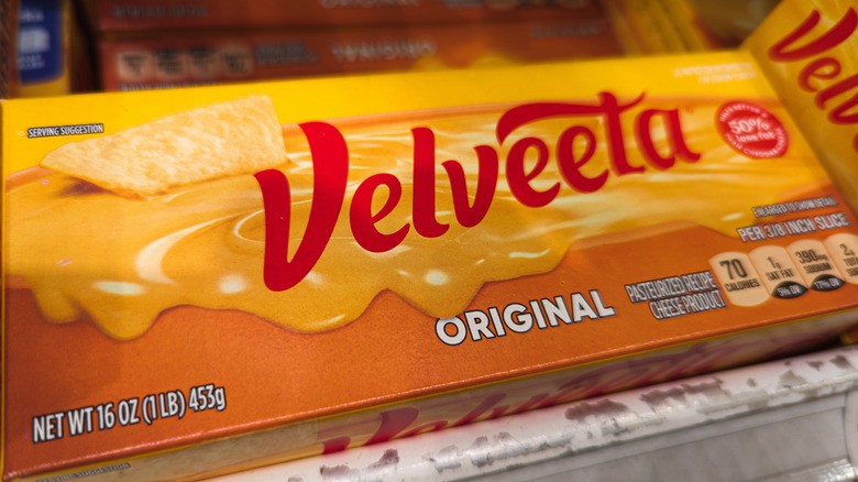 Velveeta cheese packet