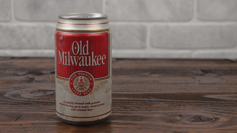 A can of Old Milwaukee