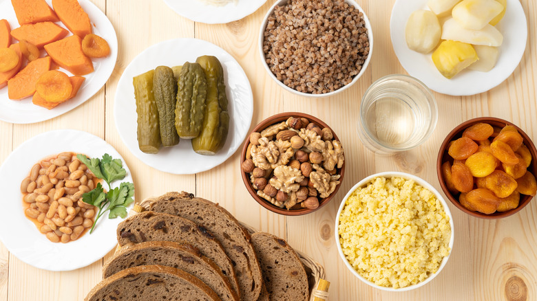 Lenten food during the Great Orthodox Len