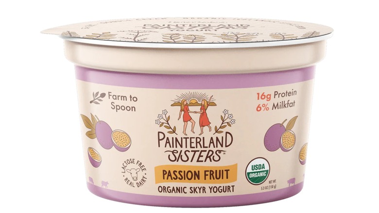Painterland Sisters Passion Fruit cup of yogurt