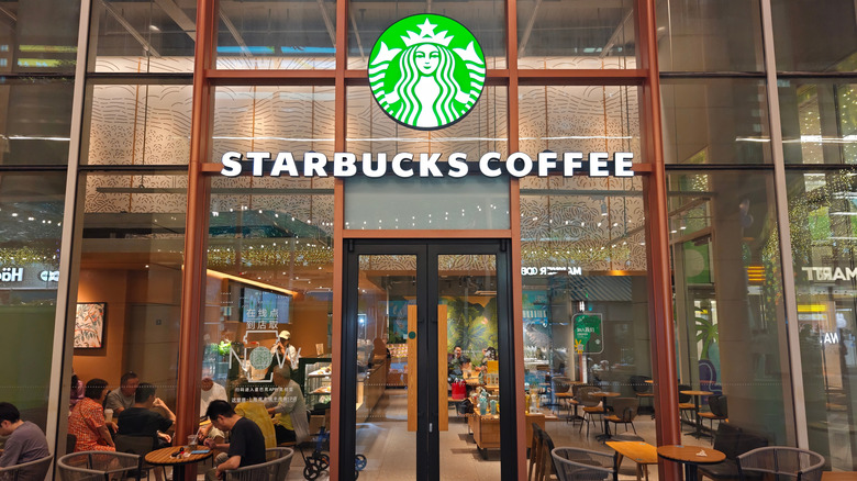 Starbucks Coffee entrance