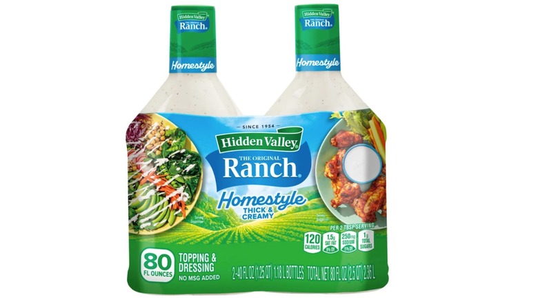 Two-pack of Hidden Valley Original Ranch Homestyle Dressing