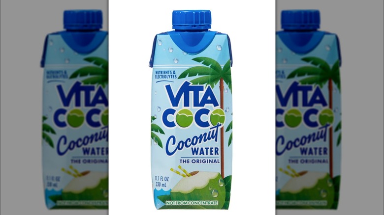 Container of Vita Coco Coconut Water
