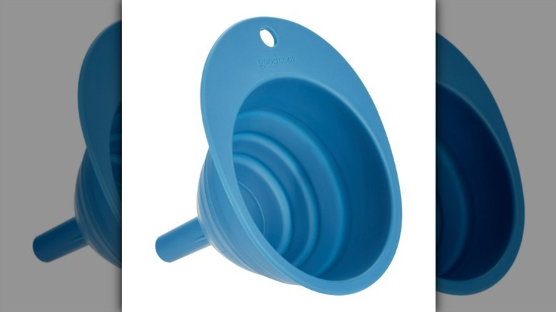 GoodCook collapsible funnel from Walmart on a white background.