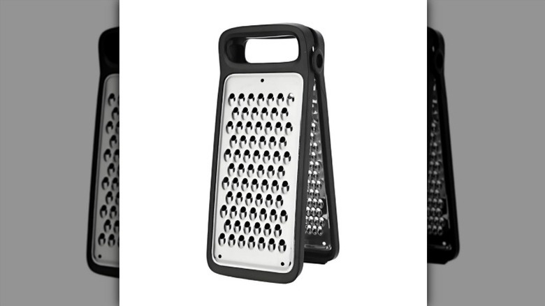 Bxaolu Good Grips multi grater on a white background.