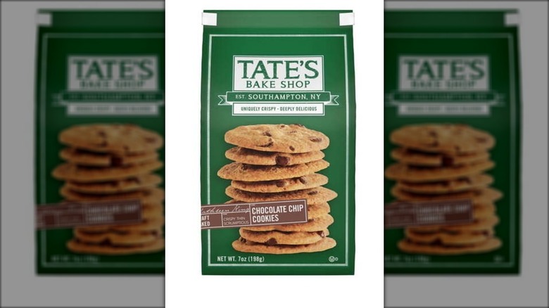 Product photo of package of Tate's Bake Shop Chocolate Chip Cookies