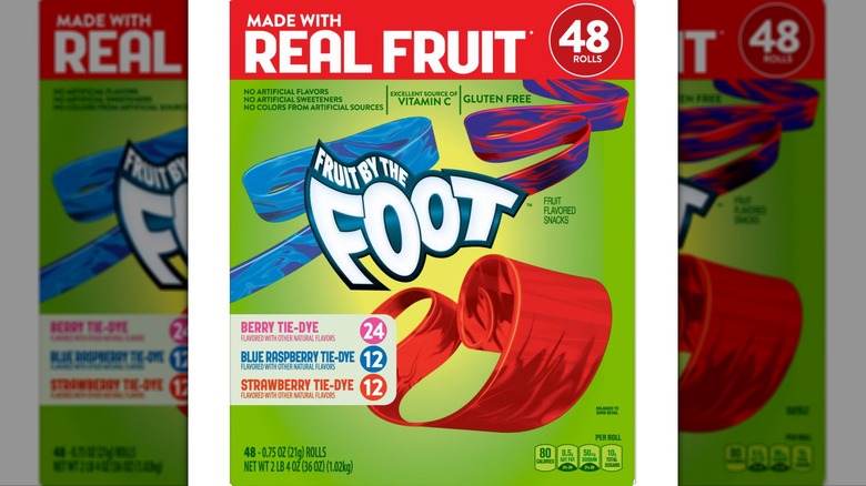 Fruit By The Foot Variety Pack on white background
