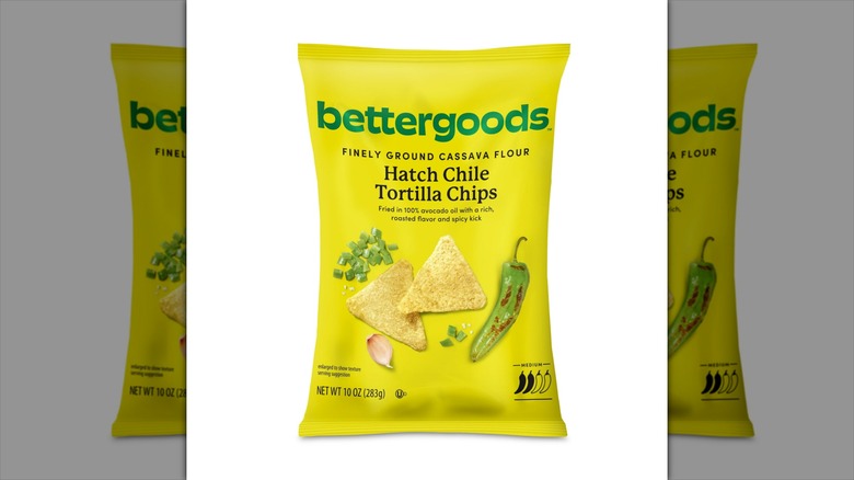 Walmart Bettergoods brand Hatch Chile Tortilla Chips