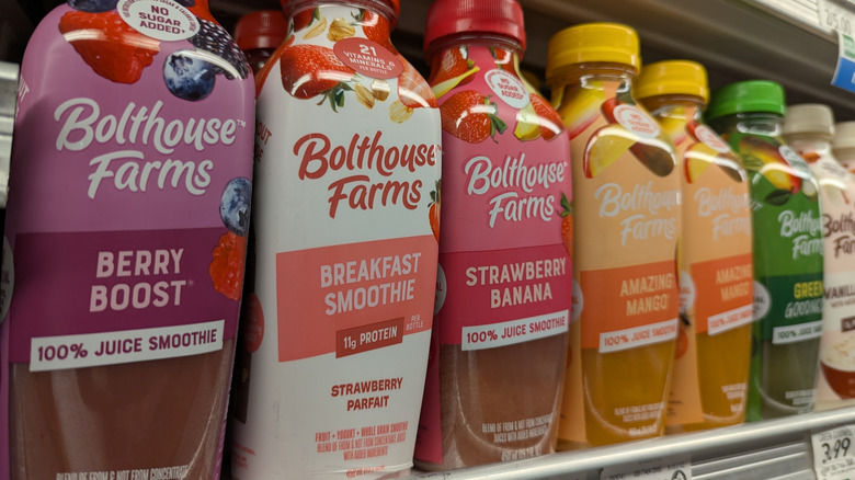 Bolthouse Farms products in store