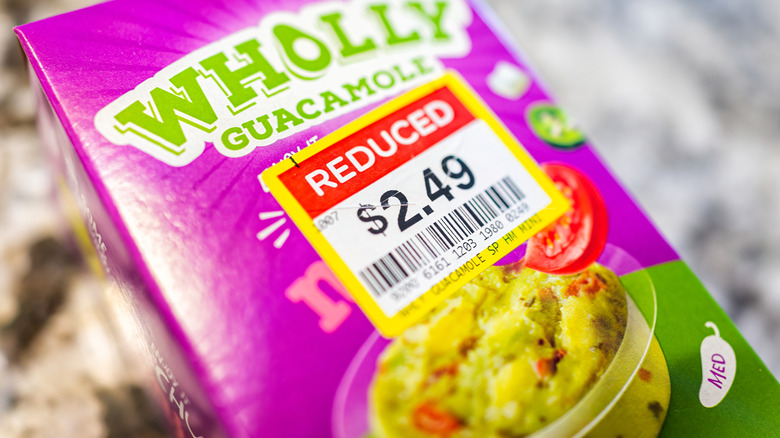 Pack of reduced wholly guacamole sold at kroger