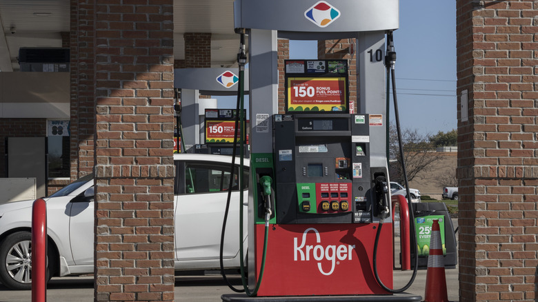 Kroger fuel pump