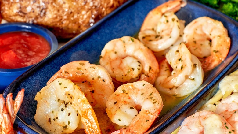 The Garlic Shrimp Scampi from Red Lobster