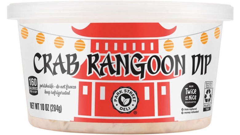 tub of Park Street Deli Crab Rangoon Dip