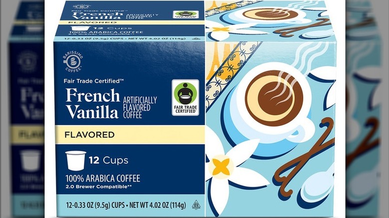 box of Barissimo French Vanilla K-cups