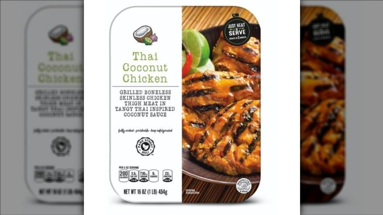 package of Park Street Deli Thai Coconut Chicken