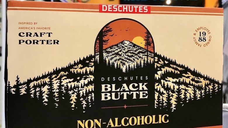 A box of Deschutes Black Butte NA