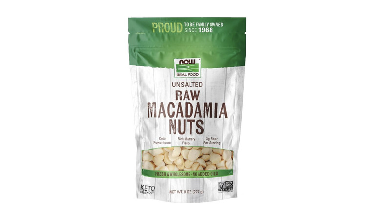 NOW Real Food Macadamia Nuts
