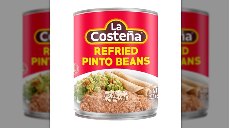 La Costeña Refried Pinto Beans can