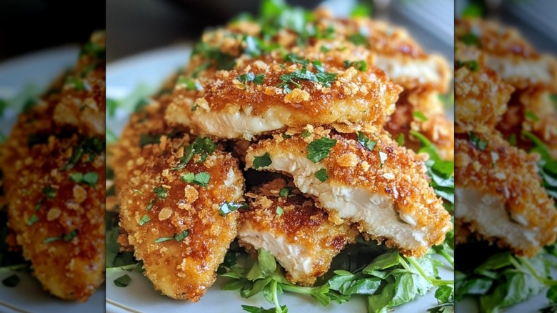 Ritz cracker chicken