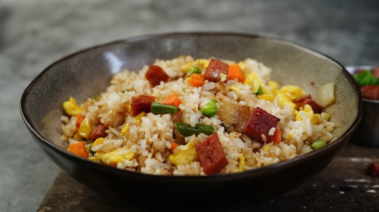 Spam fried rice