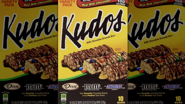 Box of Assorted Flavor Kudos granola bars