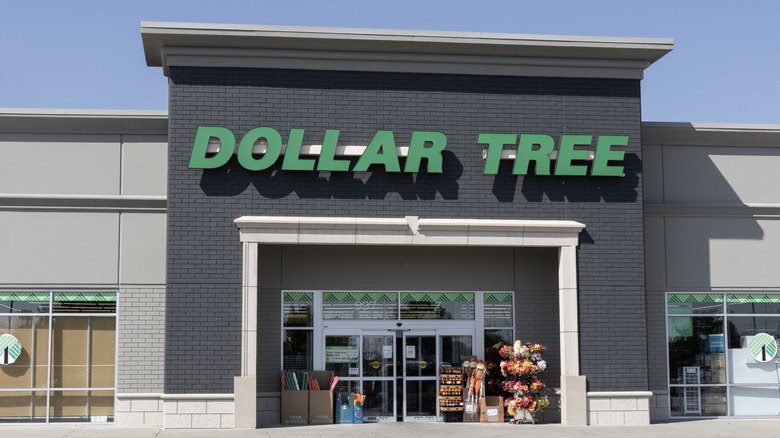 The front of a Dollar Tree store