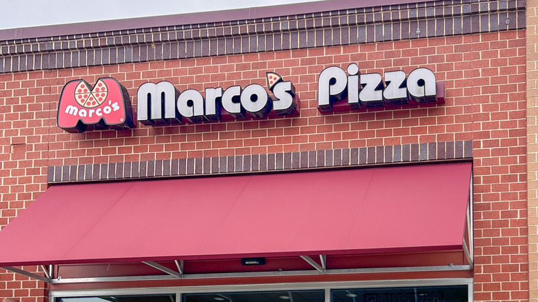 Exterior of a Marco's Pizza