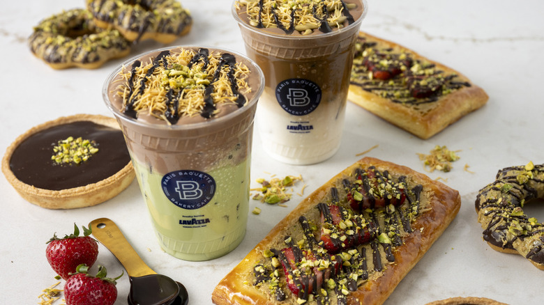 Paris Baguette Dubai Chocolate offerings
