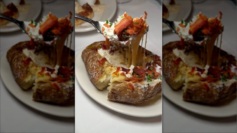 Morton´s the Steakhouse loaded baked potato