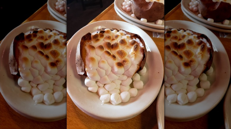 Loaded Baked Sweet Potato - Texas Roadhouse