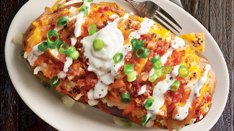 Jason's Deli loaded baked potato