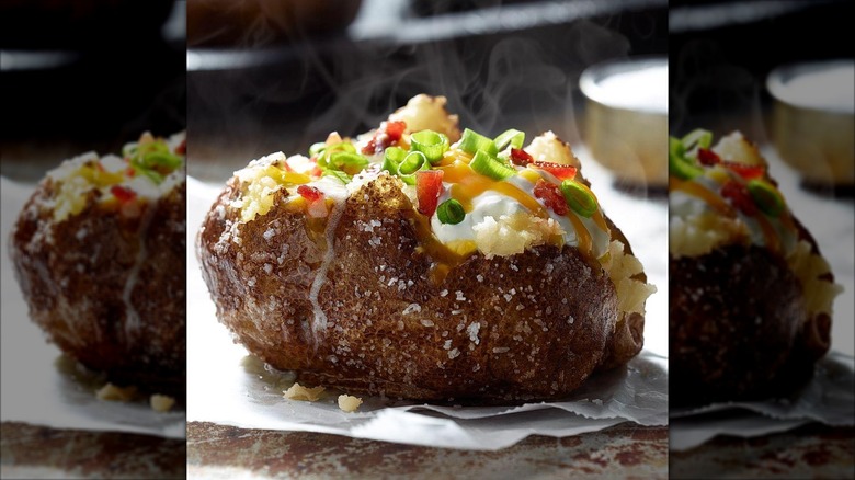 LongHorn Steakhouse loaded baked potato