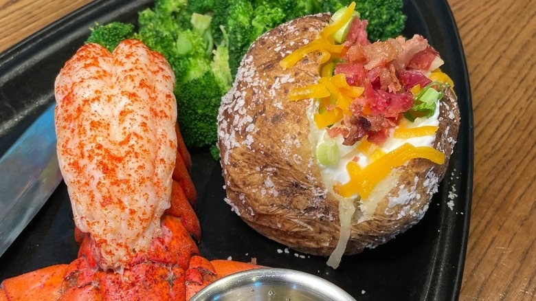 Outback Steakhouse loaded baked potato