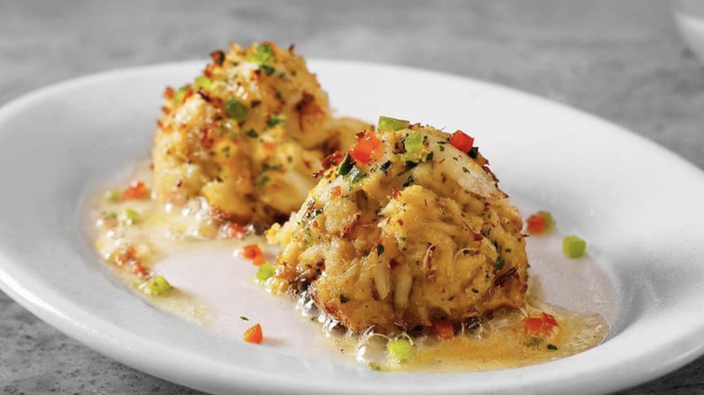 Crab cakes at Ruth's Chris Steak House