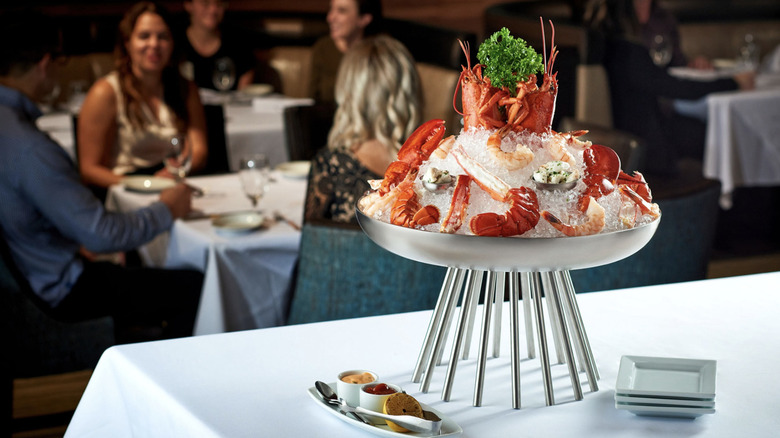 Seafood Tower at Ruth's Chris Steak House