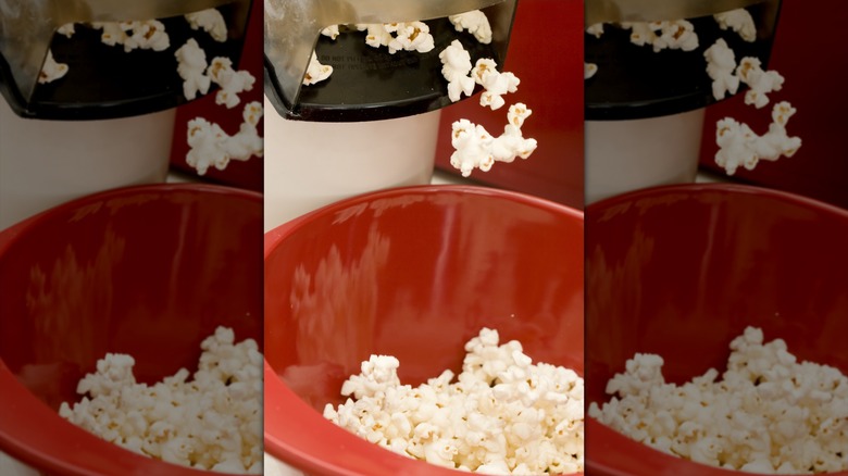 Vintage popcorn popper