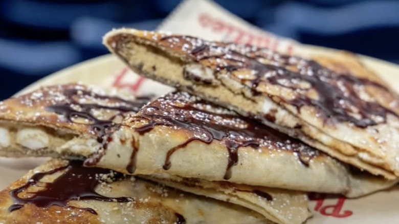 s'mores quesadilla at citizens bank park
