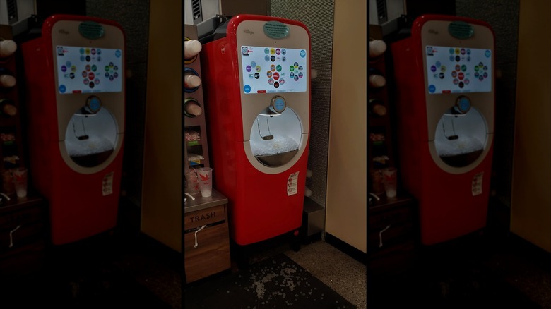 A Coke Freestyle machine at Wawa convenience store