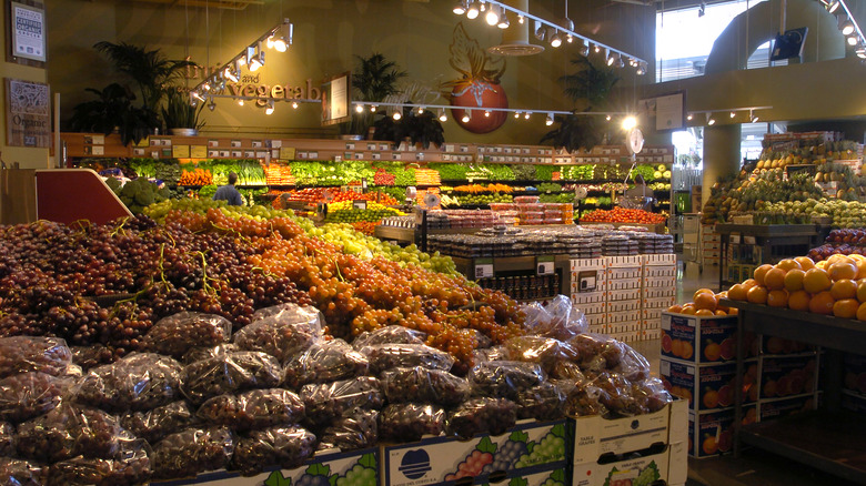 Whole Foods produce department